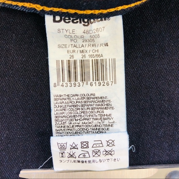 Desigual, Slim Fit Jeans, Size 26 - Picture 8 of 15